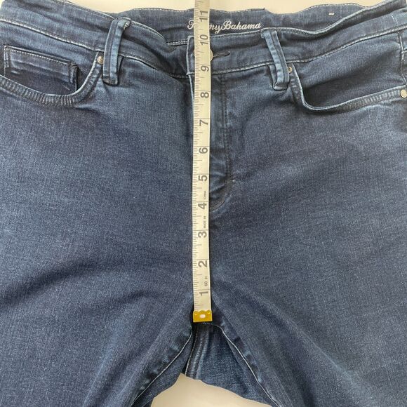 Tommy Bahama Jeans 8x28 Womens Tommy Bahama Jeans 29x27 Dark Wash Straight Ankle - Picture 8 of 11